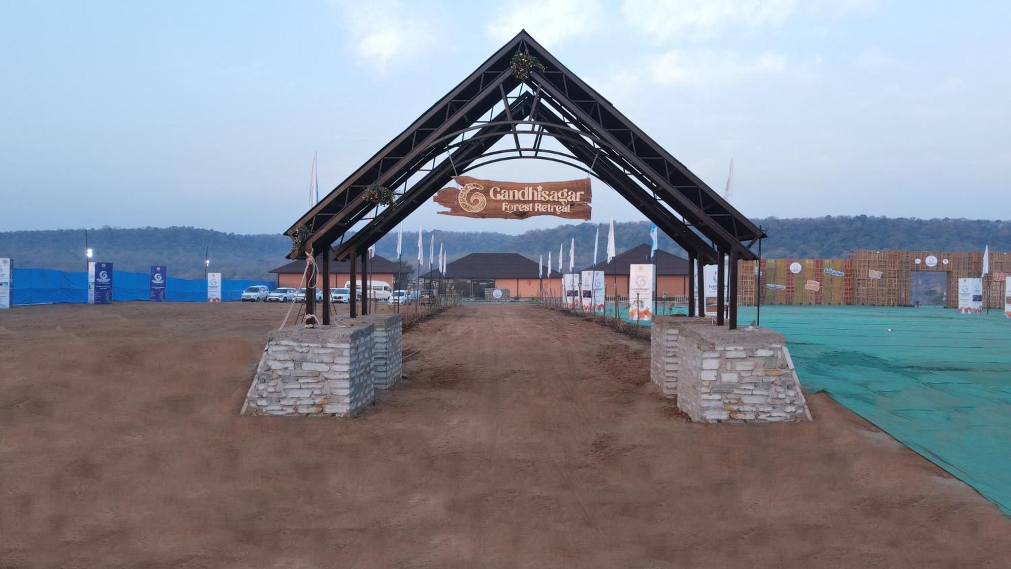 Gandhisagar Forest Retreat Hotel Gurla ภายนอก รูปภาพ